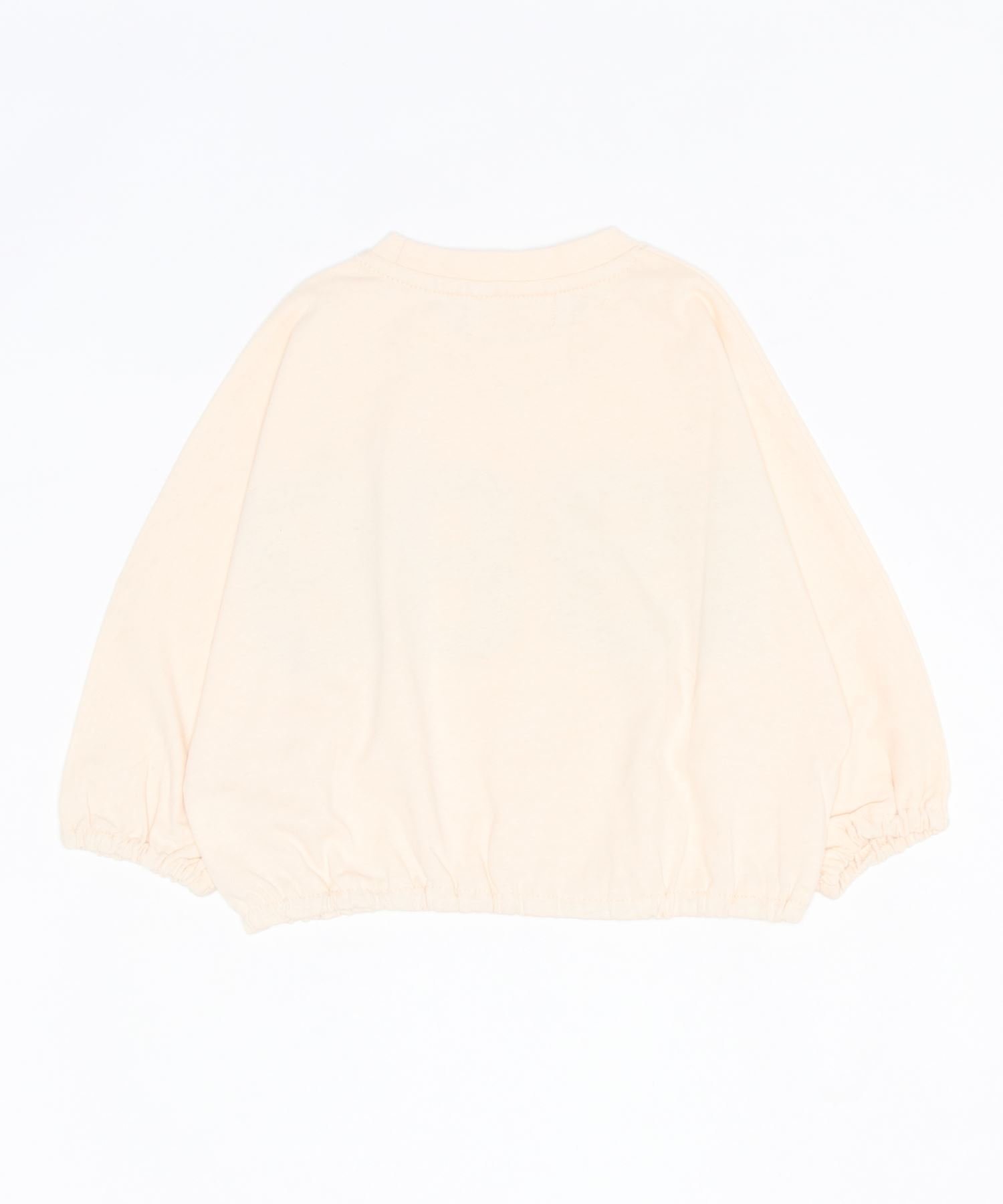 Американская повседневная футболка с принтом спереди Aimoha Kids, beige