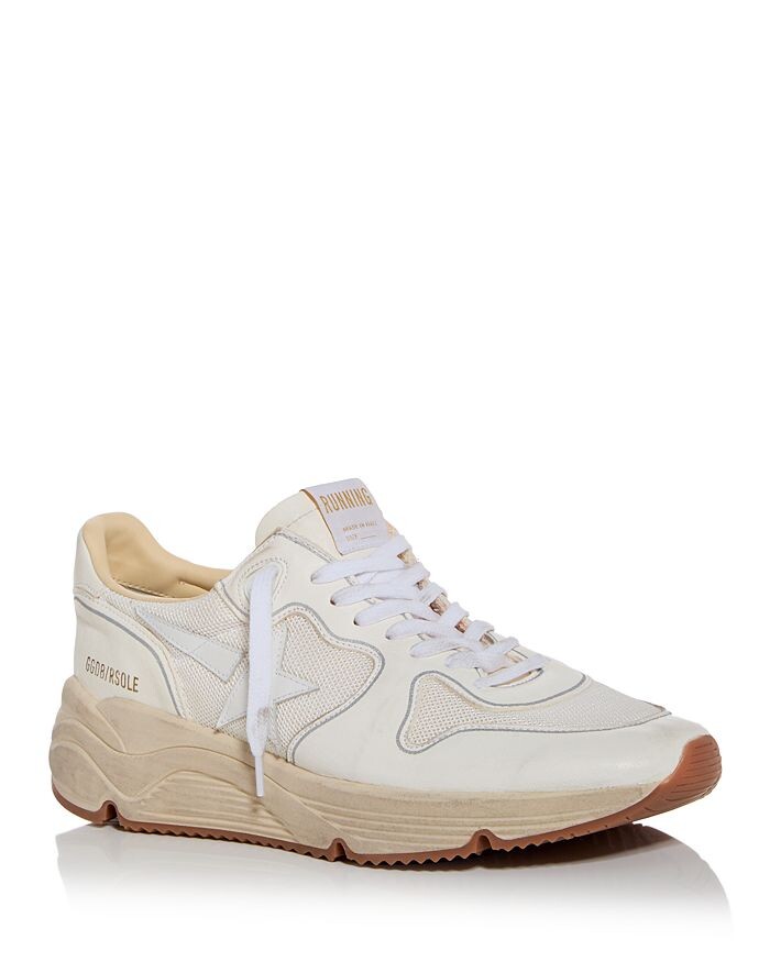 

Низкие кроссовки унисекс для бега Golden Goose, белый