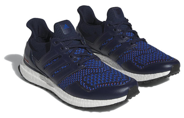 Кроссовки Adidas Ultraboost Spikeless Golf Shoes 'Collegiate Navy', цвет collegiate navy / collegiate navy / bright red — фото 3