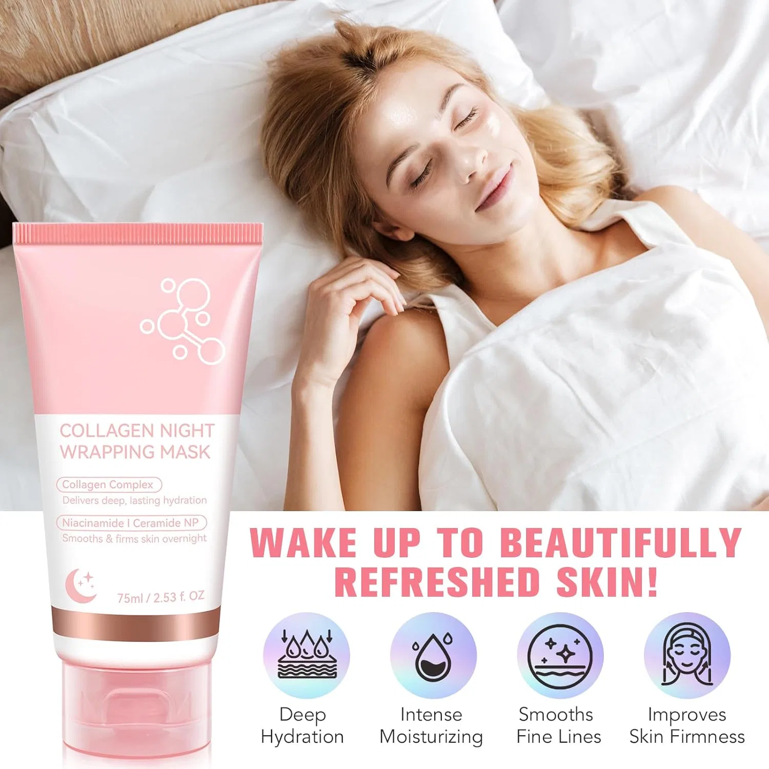 Маска для лица Cckuloob — Ночная коллагеновая «Collagen Night Wrapping Mask» — фото 2
