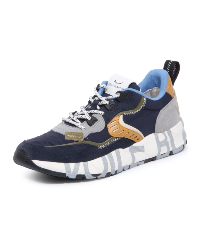 

Кроссовки из замши/нейлона Voile Blanche, синий