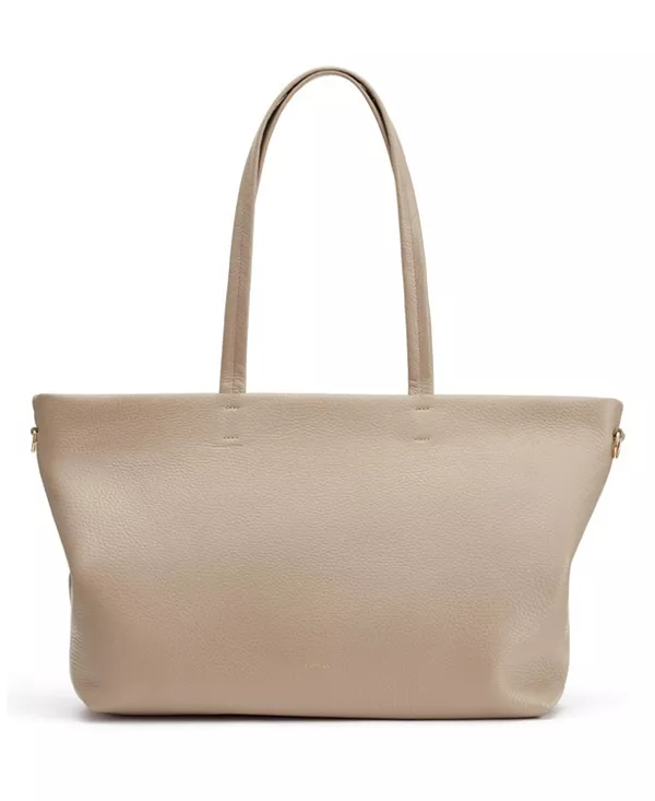 

Небольшая удобная сумка-тоут на молнии Cuyana, бежевый