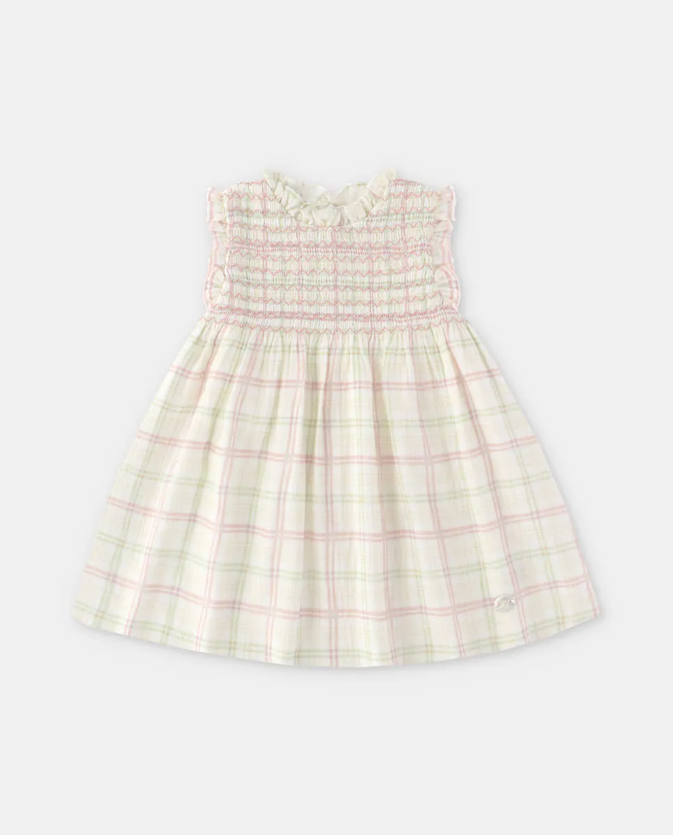 

Платье для девочки с разноцветным принтом в клетку Martín Aranda, многоцветный