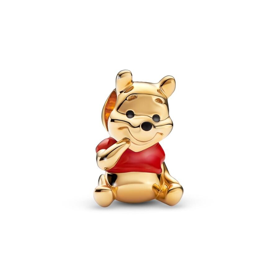 

Шарм Disney Winnie the Pooh Bear Pandora, покрытие - золото