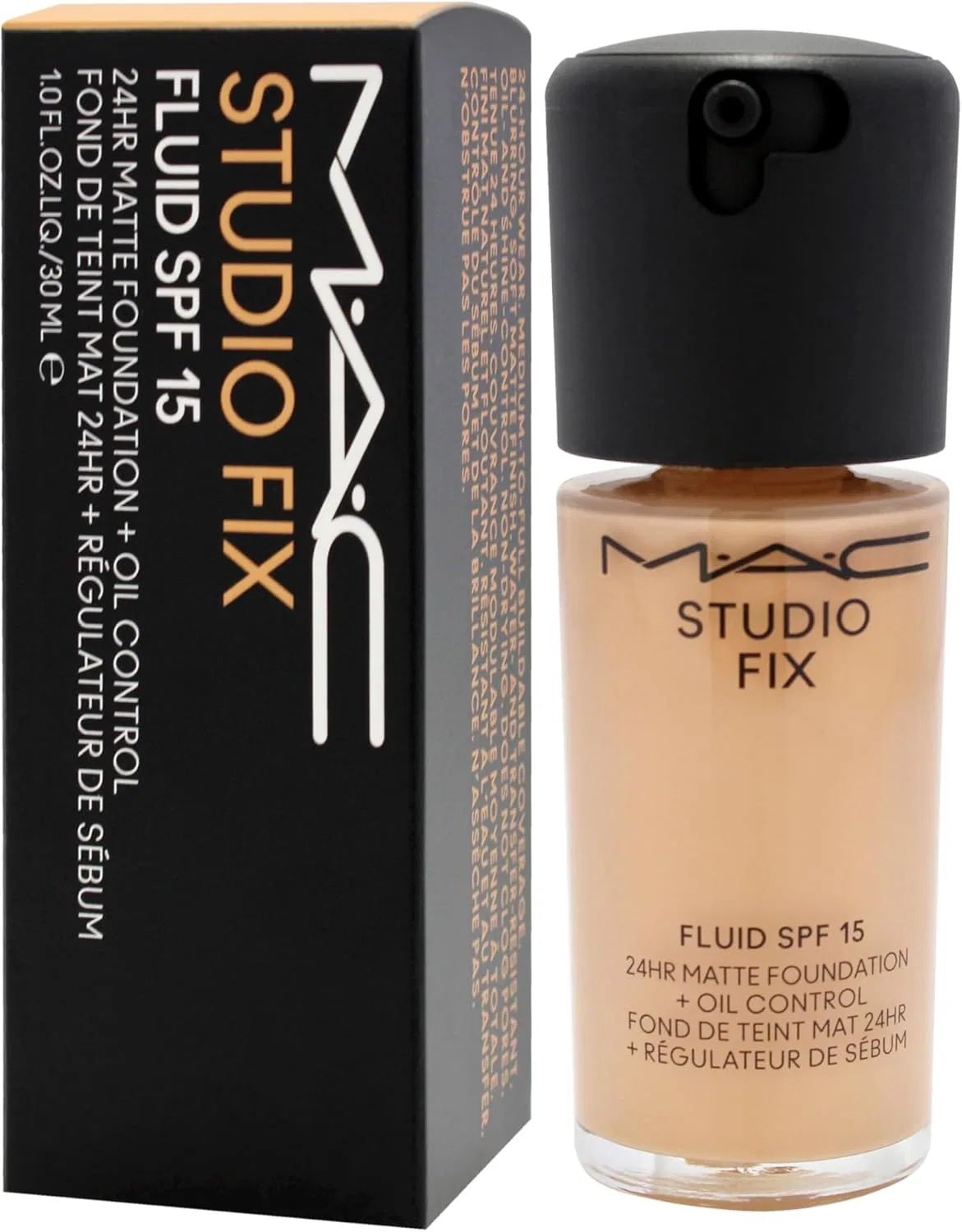 Тональная основа Mac Studio Fix Fluid SPF15 NC35 30 мл бежевый — фото 4