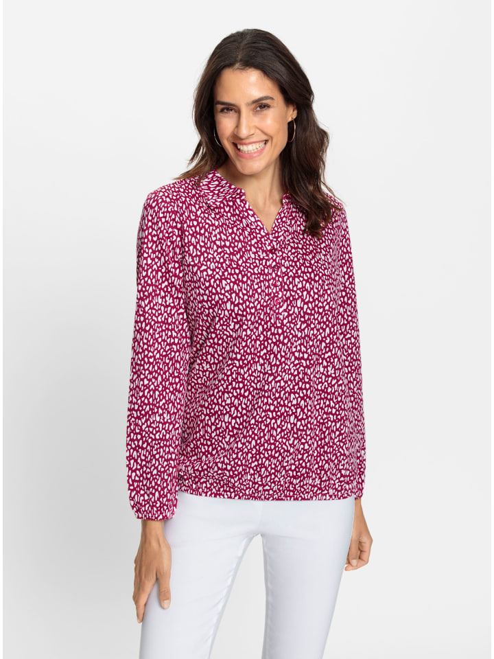 

Рубашка с длинными рукавами с принтом вишневого и белого цветов WITT WEIDEN