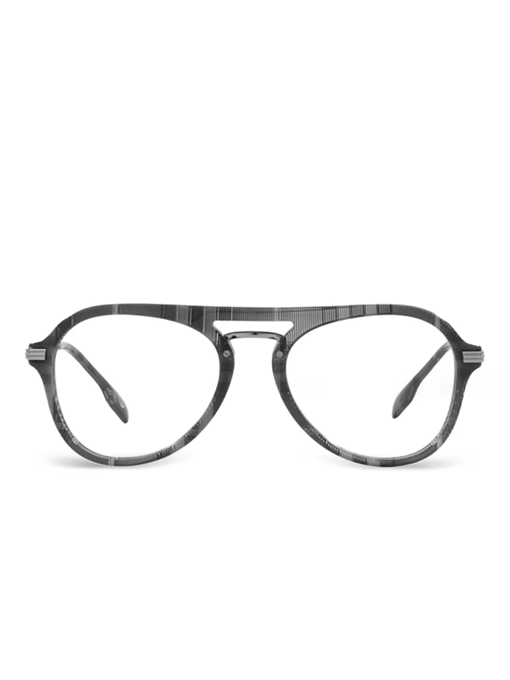 

Очки Bailey в клетку Burberry Eyewear, серый