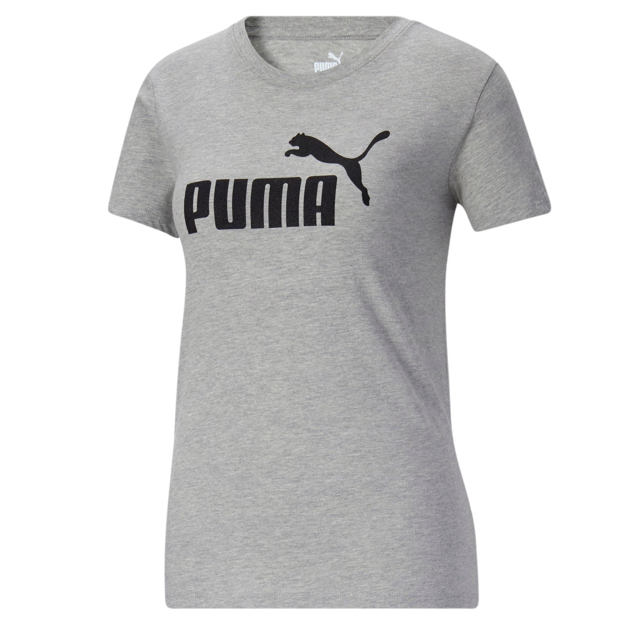 

Футболка с логотипом PUMA Women's Essentials, цвет light gray heather