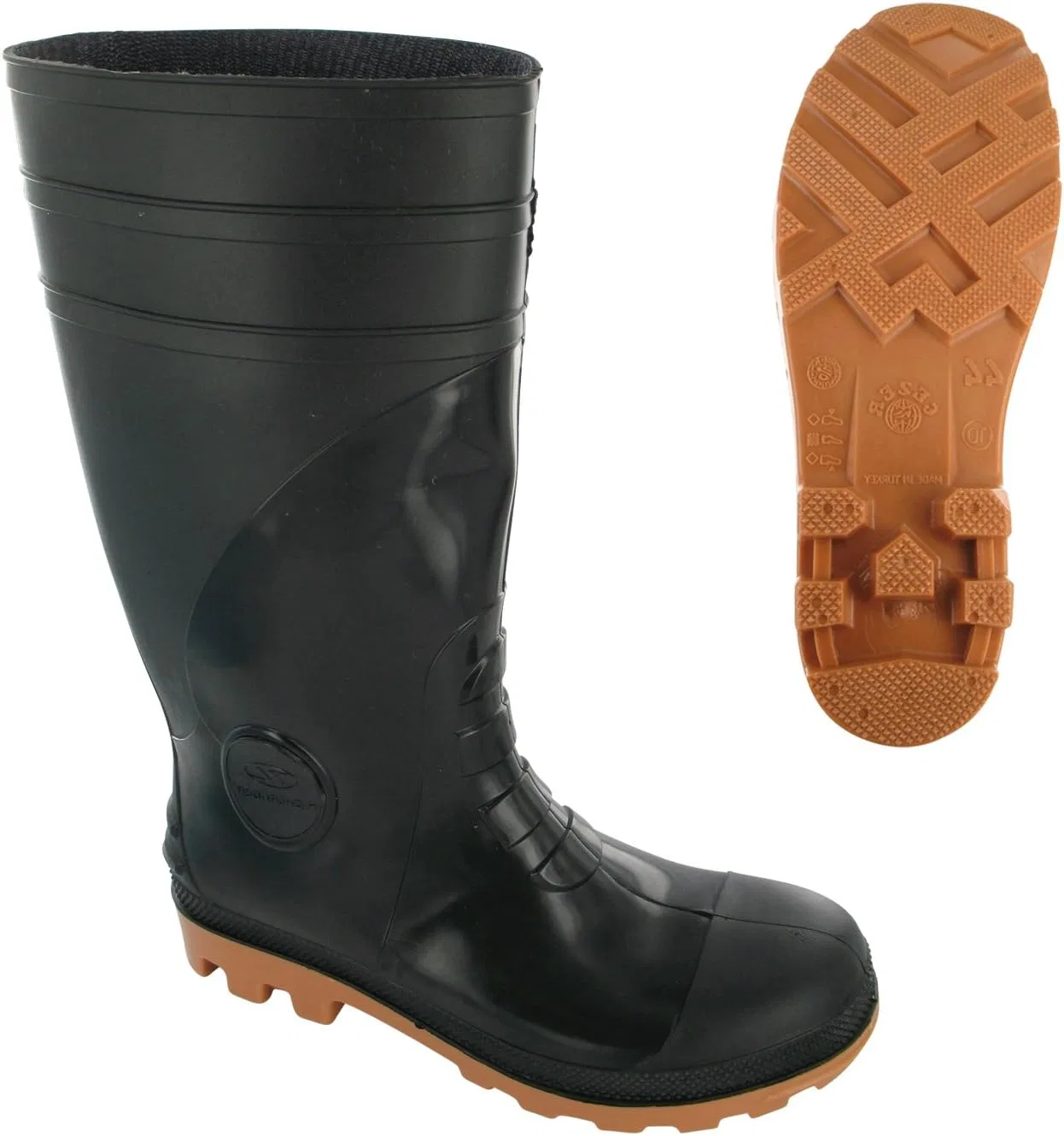 Резиновые ботинки Highlander Stretten PVC, Green Olive Green