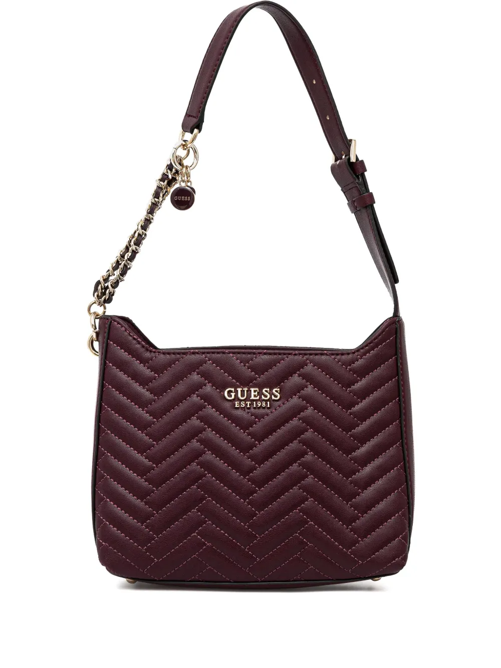 

Стеганая сумка через плечо GUESS USA, розовый