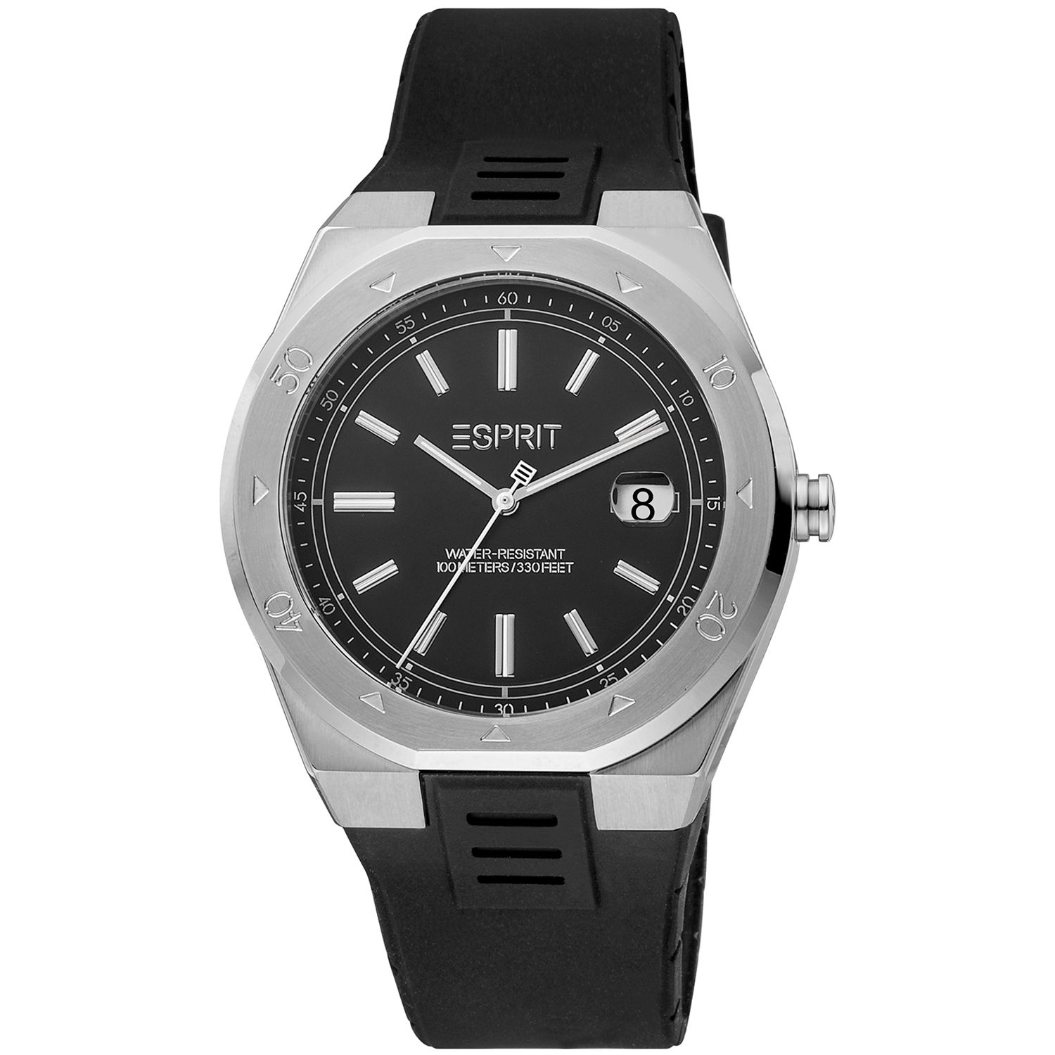 

Серебряные мужские часы Esprit