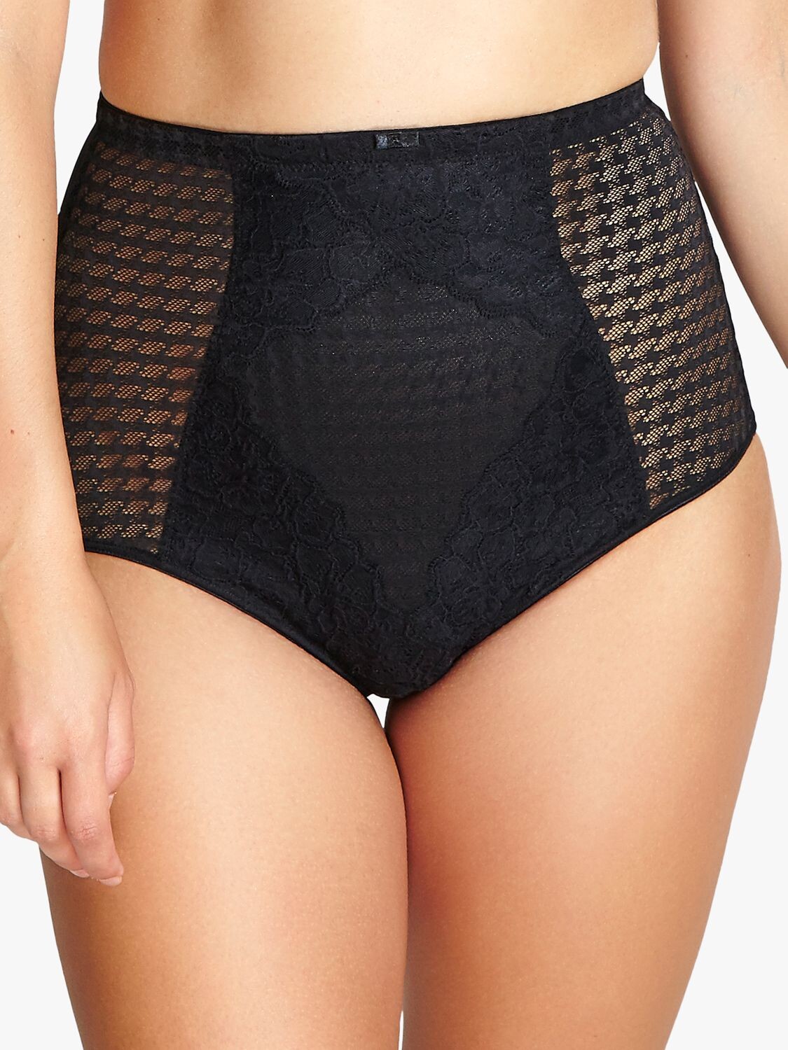 

Трусики с высокой талией Panache Envy, черные