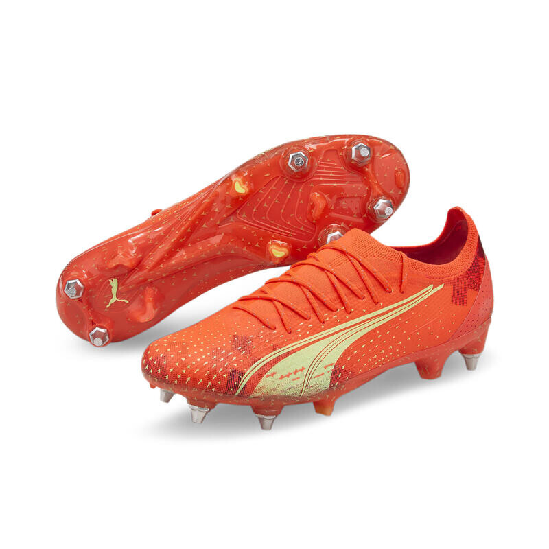 

Футбольные бутсы Puma, цвет rot/schwarz/orange