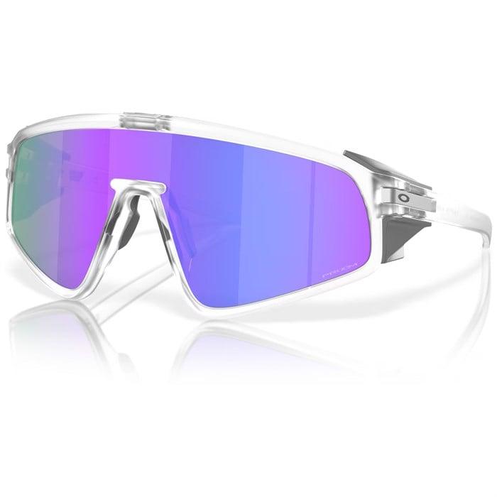 

Солнцезащитные очки с защелкой Oakley, Matte Clear/Prizm Violet