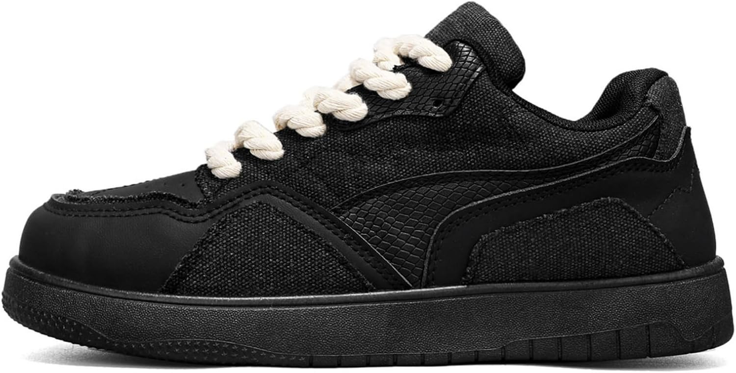 

Кроссовки MACEFIL ретро-кэжуал с массивной подошвой для мужчин и женщин, модные Y2K, дышащие, легкие и удобные, для прогулок и стритвира, черный