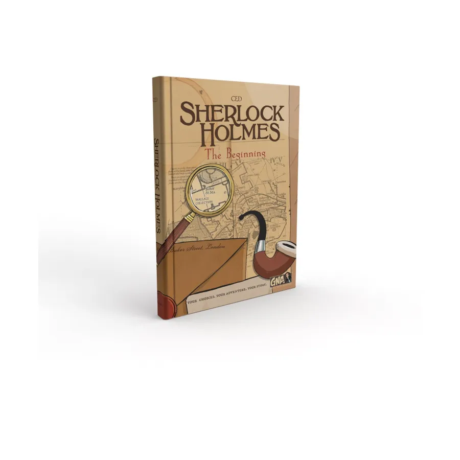 

Sherlock Holmes - The Beginning, Graphic Novel Adventures (Van Ryder Games), твердый переплет