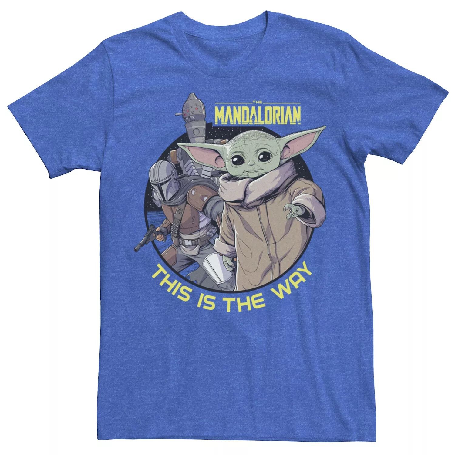 

Мужская футболка «Звездные войны: Мандалорская детская группа» This Is The Way Licensed Character