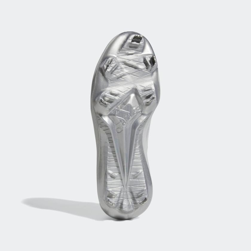Бутсы Adidas Men's Adizero Afterburner 8, белый/серый/светло-серый — фото 4