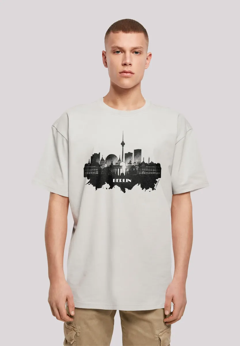 

Футболка F4NT4STIC "Cities Collection - Berlin skyline", принт, цвет Lightasphalt