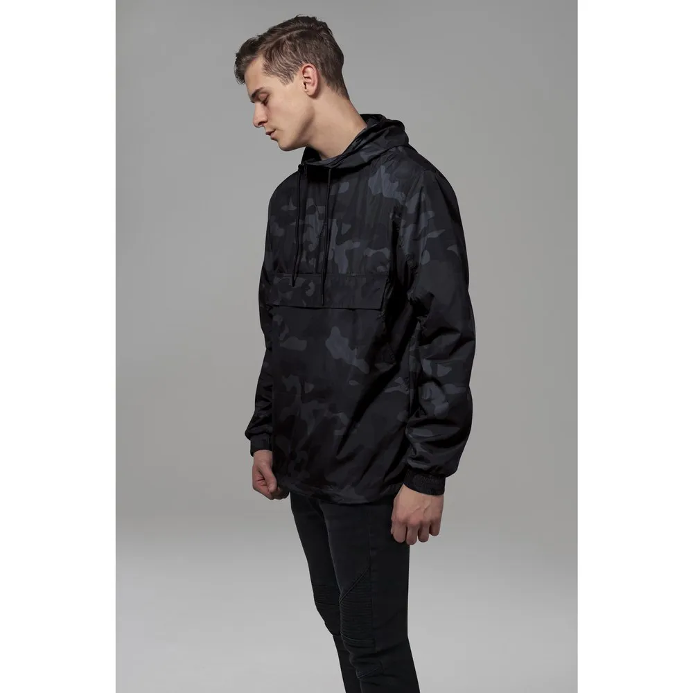 

Куртка Urban Classics Windproof Pull Over, черный