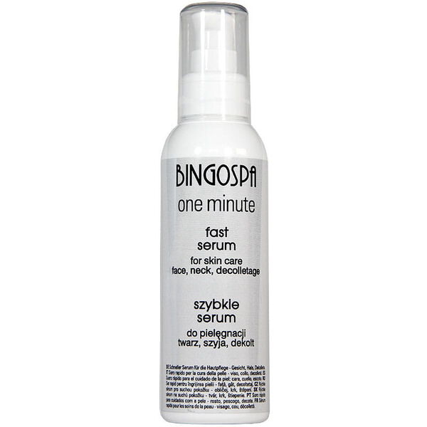 

Быстрая сыворотка для лица и шеи, 135 г Bingospa One minute
