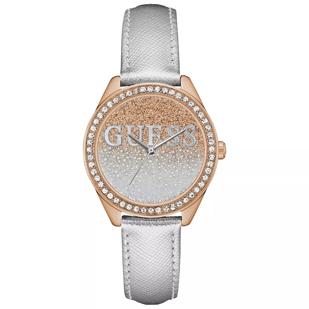 

Женские часы из розового золота GUESS