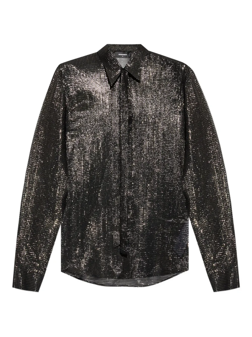 

Рубашка с завязками Dsquared2, черный