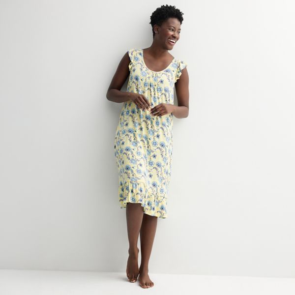 

Женская пижама Croft & Barrow, цвет nadia tonal floral btr