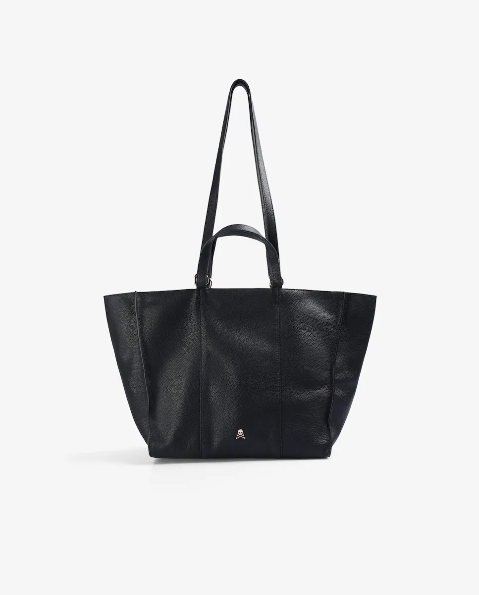 

Женская сумка-шоппер с молнией Scalpers, черный