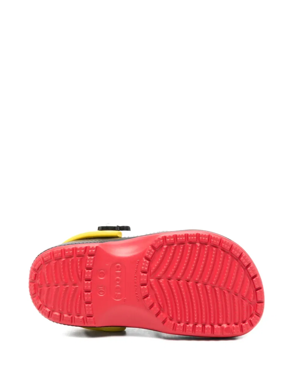 Тапочки с аппликацией в виде Микки Мауса Crocs Kids, черный — фото 4