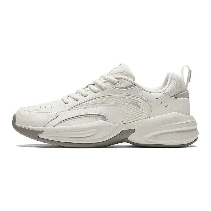 

Кроссовки ANTA Lifestyle Shoes Women's Low-top Papyrine/Chip Grey, цвет Paper Elizabeth/Chip Gray-17