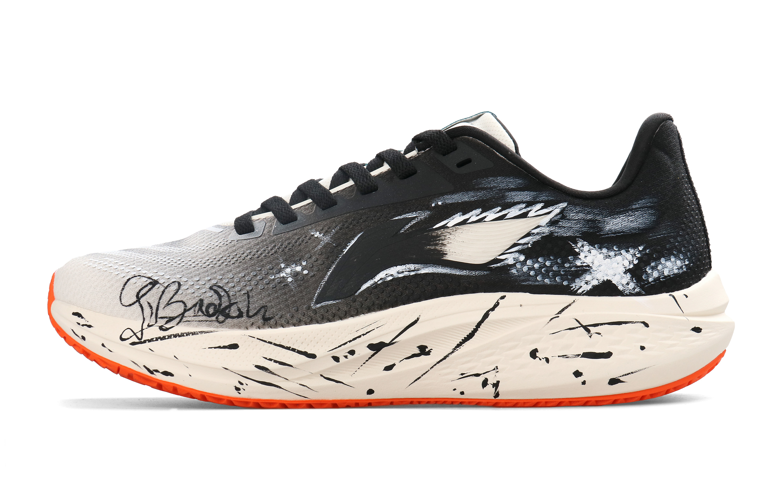 

LINING Кроссовки для бега Red Hare 7, износостойкие, дышащие, нескользящие, с низким верхом, мужские, бежево-черные