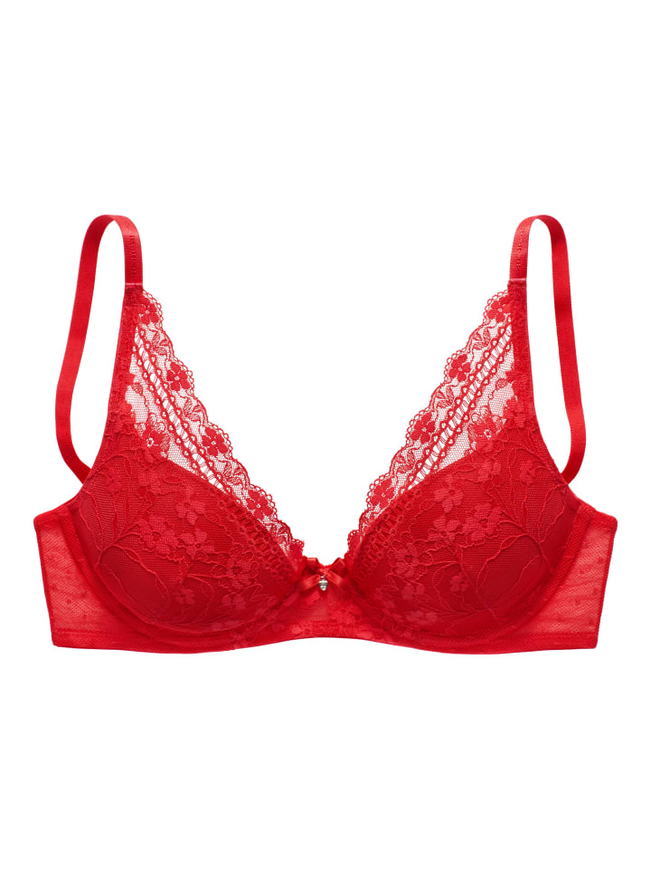 

Nuance Бюстгальтер пуш-ап красного цвета