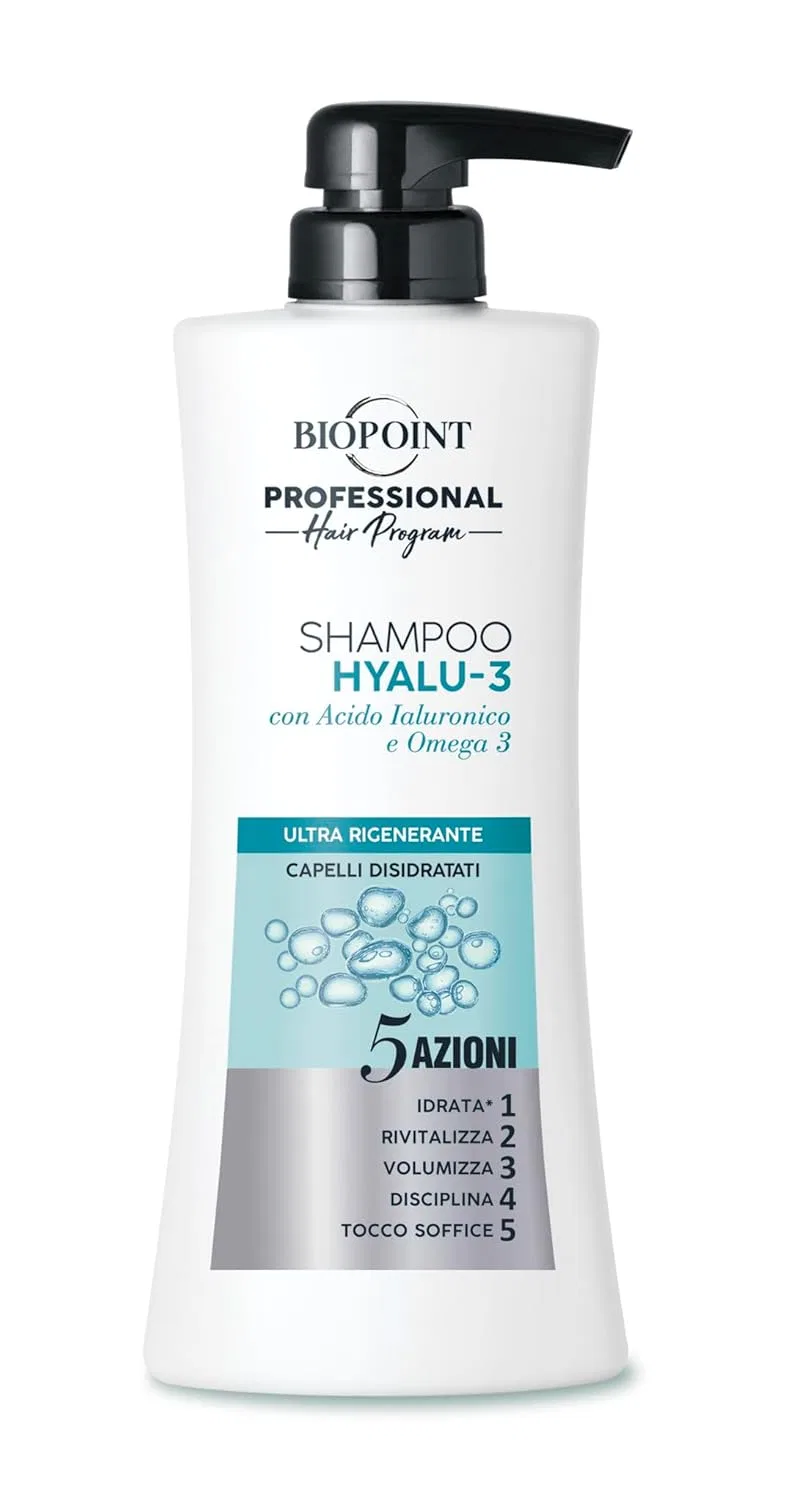 Набор для ультрарегенерации волос Biopoint Professional Hair Program HYALU-3 Kit Biopoint — фото 3