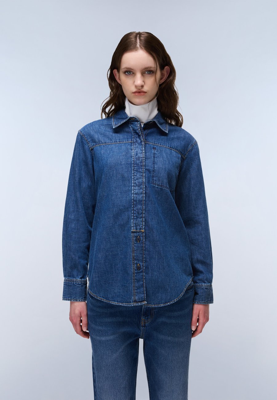 

Блуза Napapijri CIMONDE, Denim/Light-Blue Denim