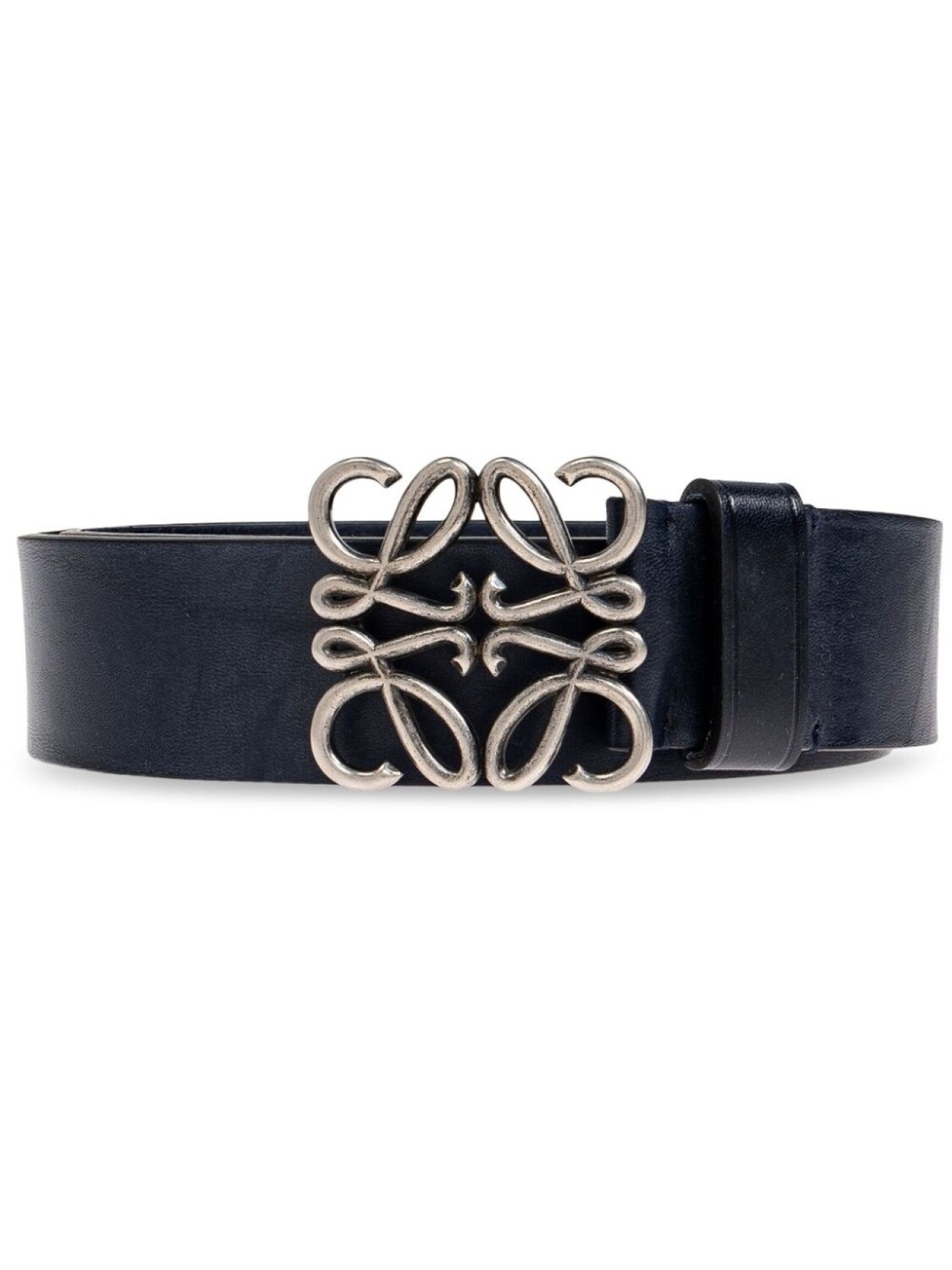 

Ремень с пряжкой Anagram LOEWE, синий