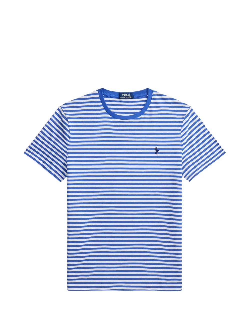 Полосатая футболка из джерси POLO RALPH LAUREN, синий