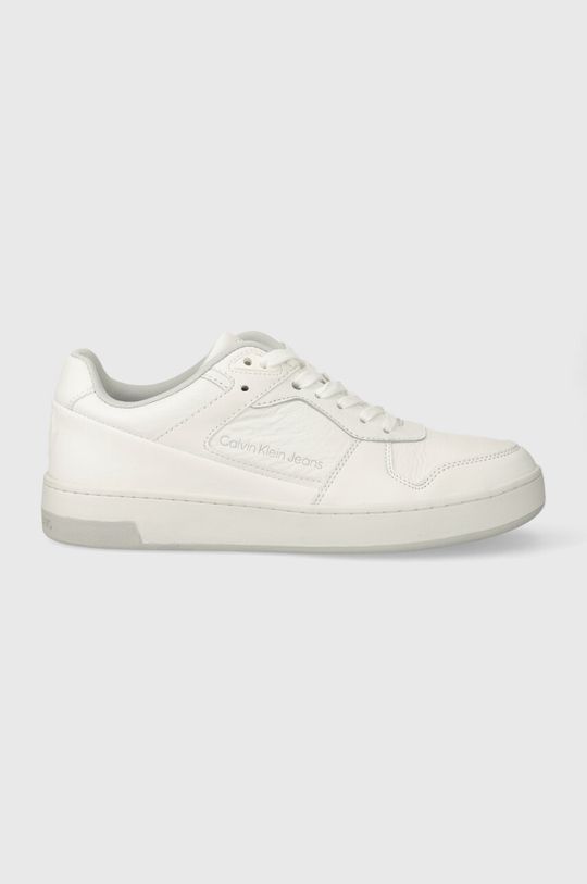 

Кроссовки BASKET CUPSOLE LOW LTH IN SAT Calvin Klein Jeans, белый