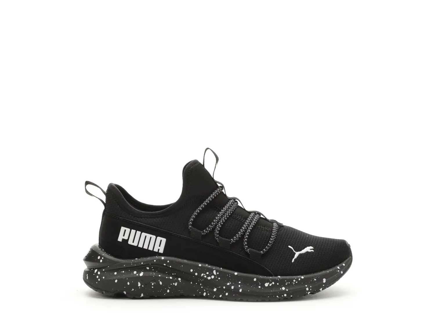 

Кроссовки Softride One4All Galaxy Slip-On Sneaker Puma, черно-белый