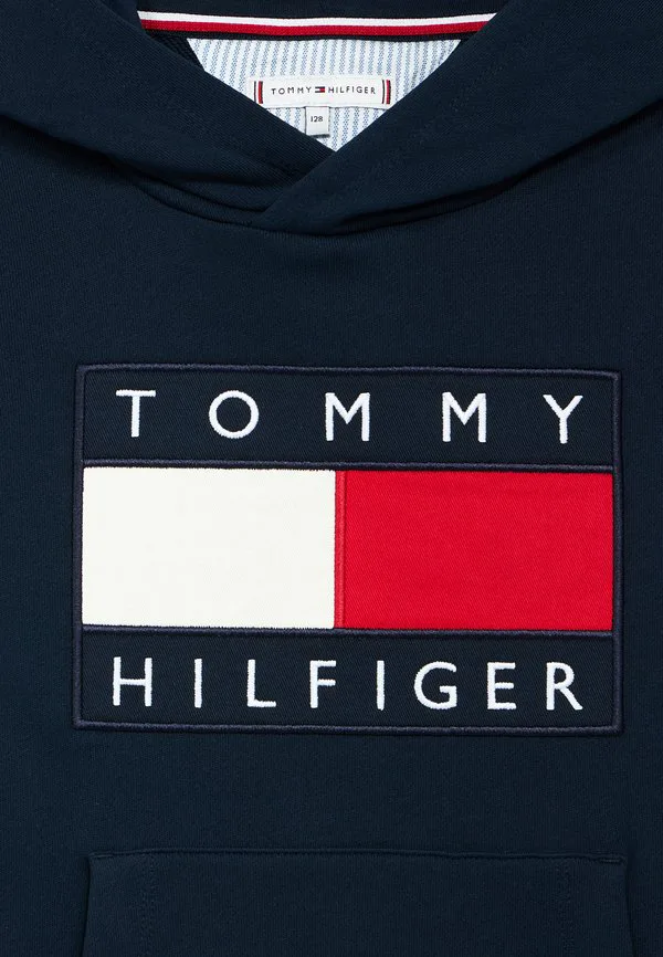 Значок с флагом наследия терри худи Tommy Hilfiger, Dark Night Navy — фото 3