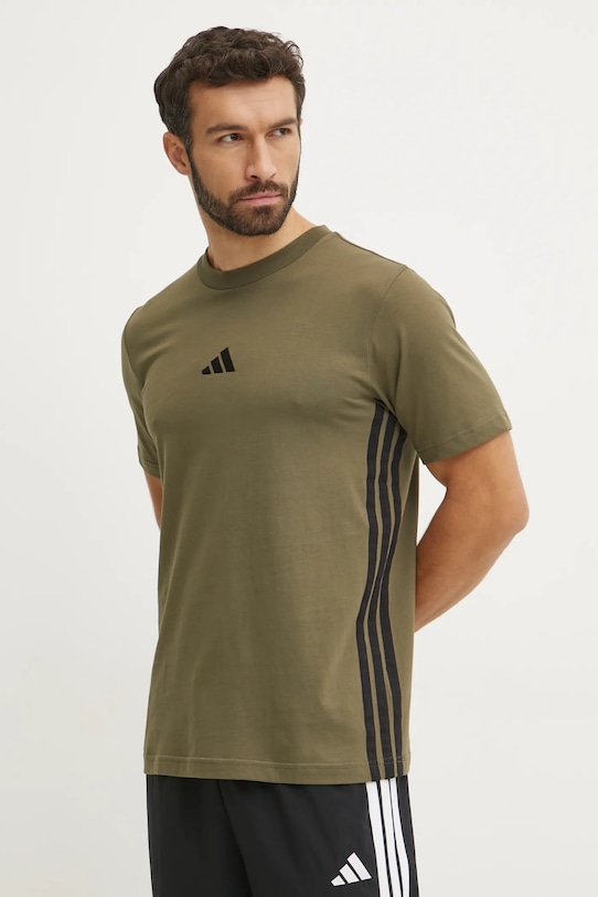 

Футболка хлопковая Essentials Adidas, зеленый