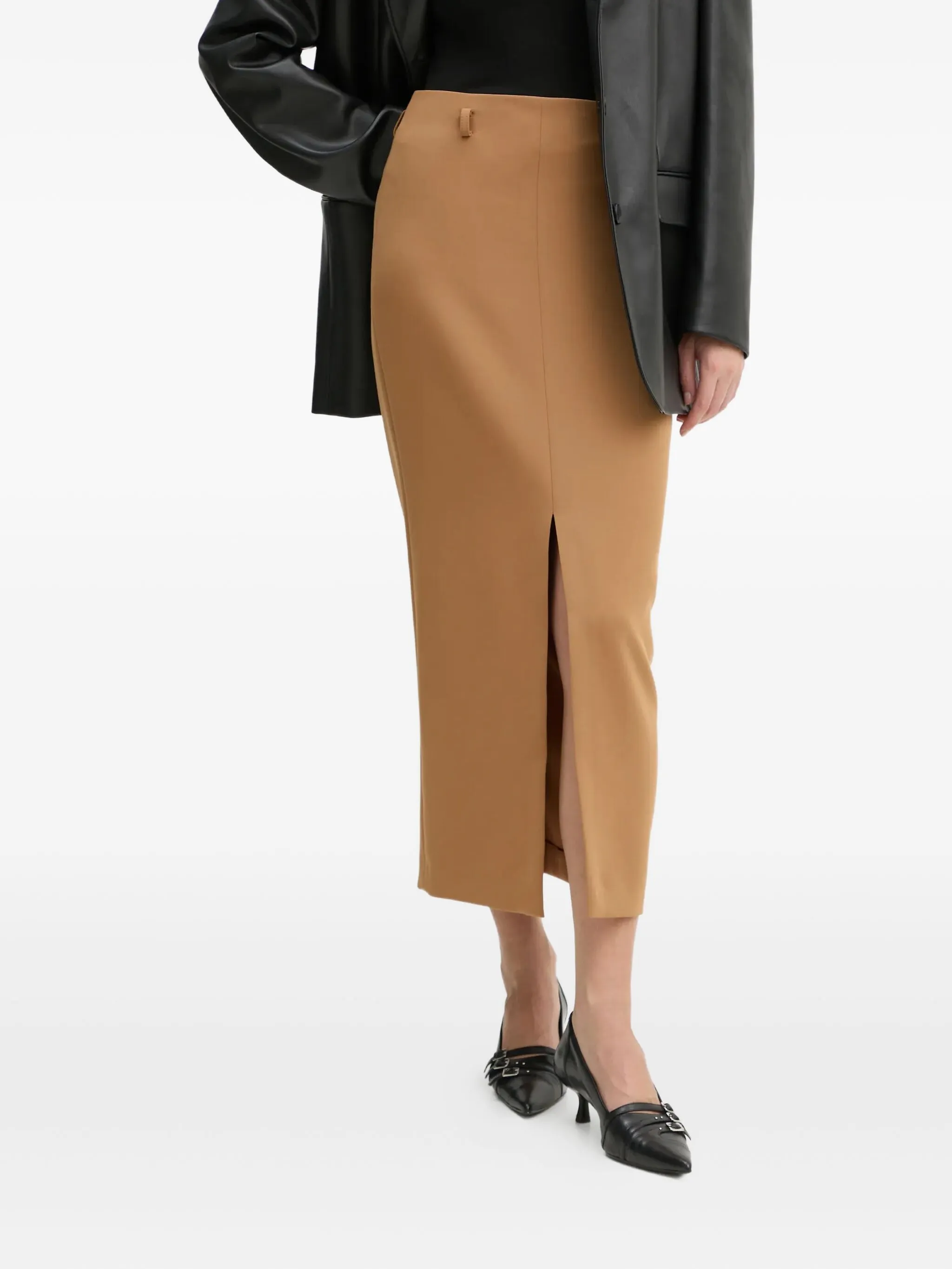 

Юбка с разрезом Ba&Sh, коричневый