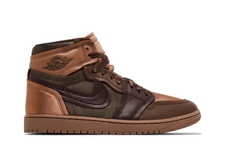 

Кроссовки Air Jordan Wmns Air Jordan 1 High Method of Make Archaeo Brown, коричневый