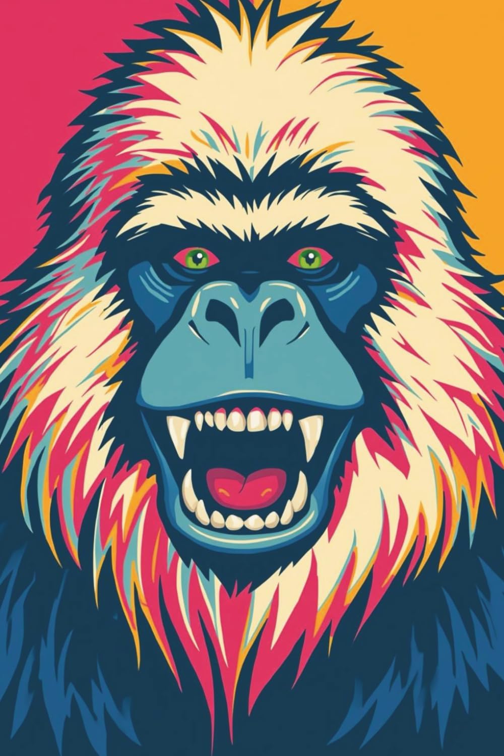 

Yeti Dot Grid Notebook: Colorful Monster-Themed Journal | 200 Dot Grid Pages | 6x9 in | Ideal for Notes, Sketching, or Creative Writing (Independently published)