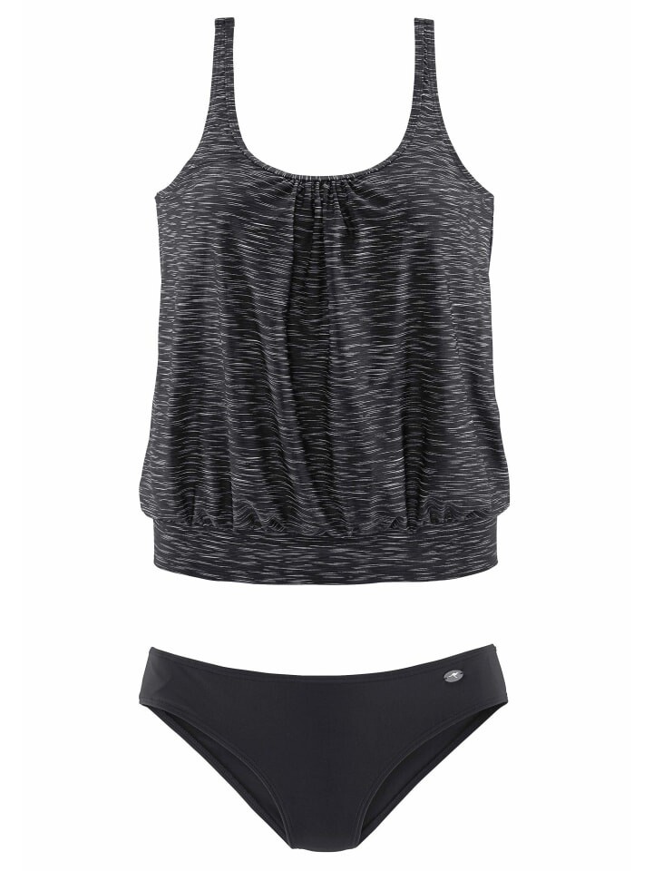 

Комплект бикини Kangaroos Oversize Tankini, цвет schwarz-bedruckt