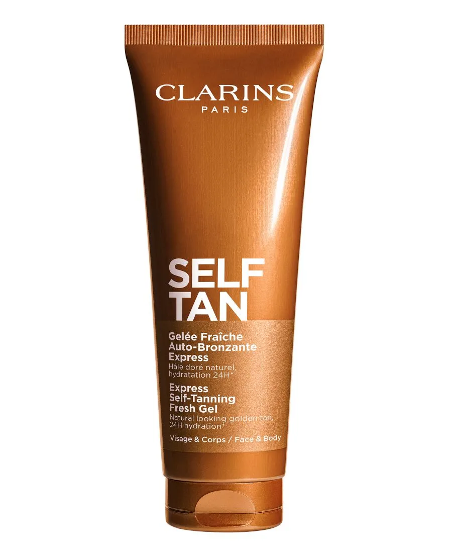 Лосьон Clarins — Гель-автозагар для лица и тела, 120 мл