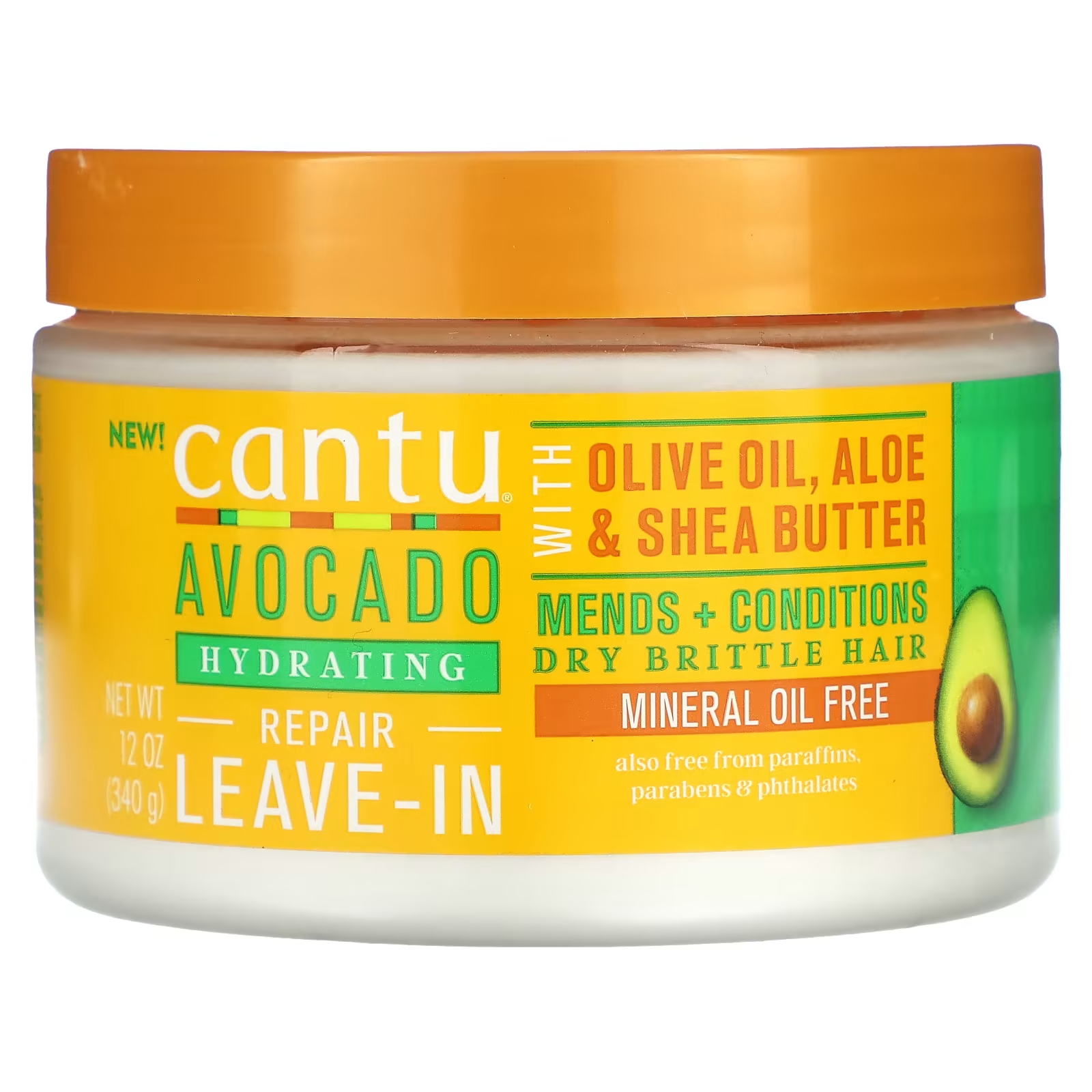 

Крем Cantu Avocado восстанавливающий, 340 г