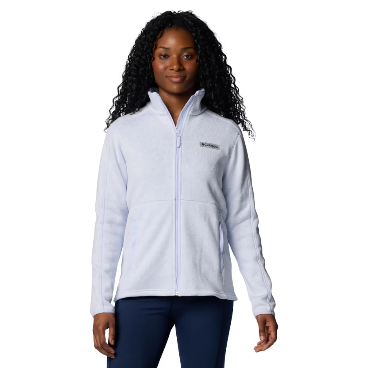 

Женский свитер Weather Full Zip II Columbia флис, сиреневый