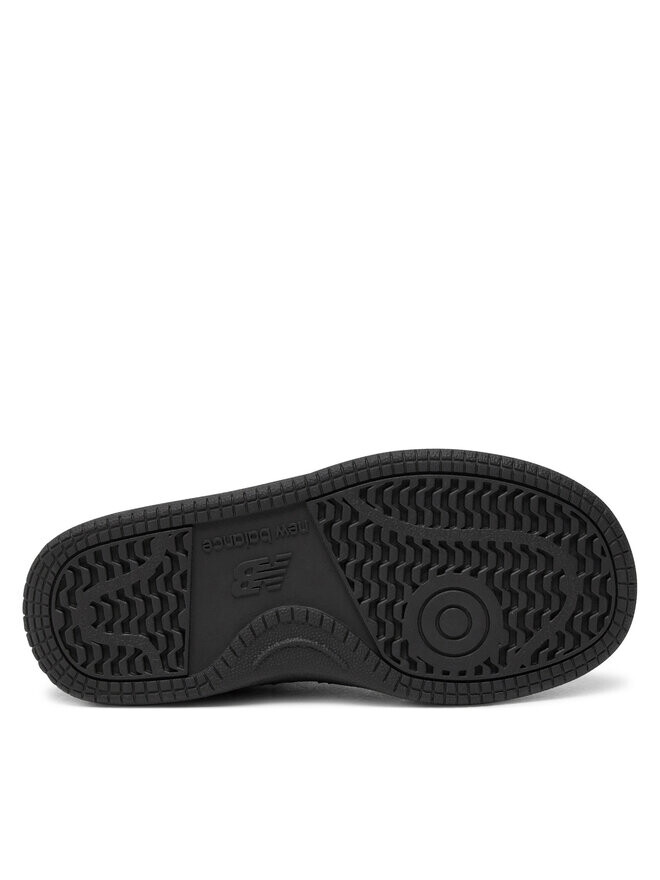 Кроссовки детские New Balance из экокожи, черный — фото 4