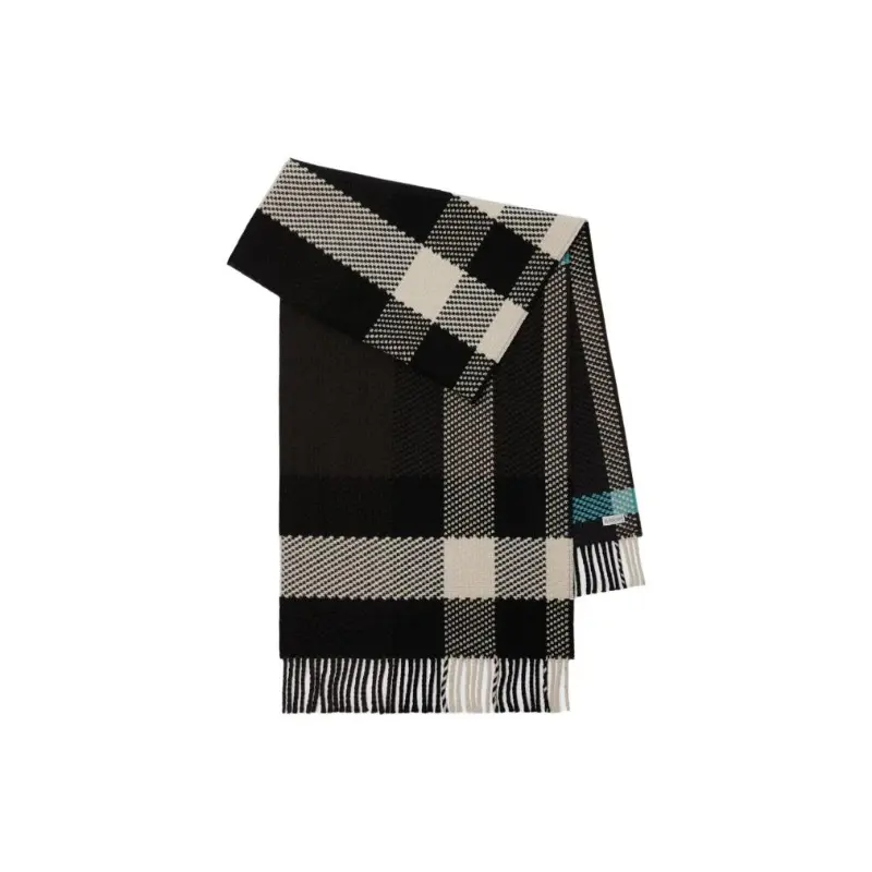 

Burberry Шерстяной шарф в клетку, Gray